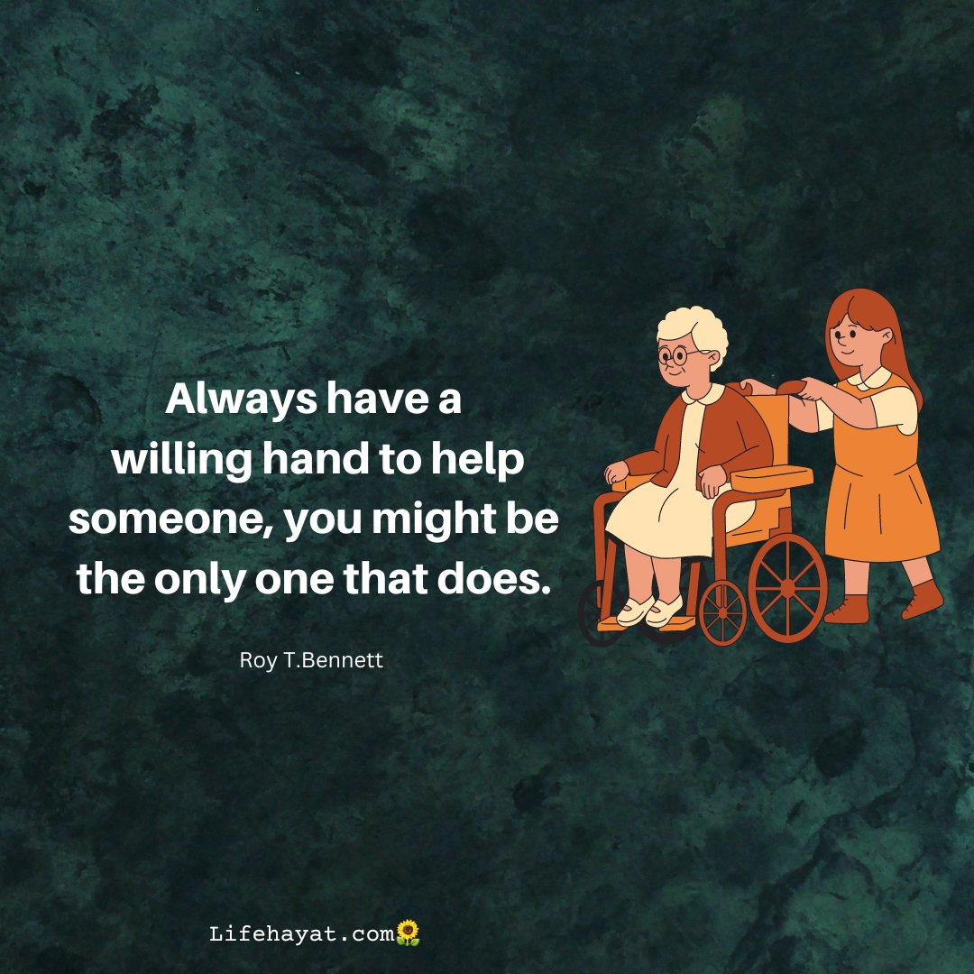 helping hand quotes