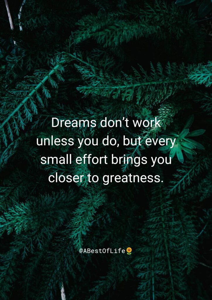 Dreams success quote