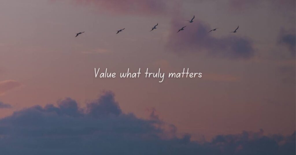 value kindness over status