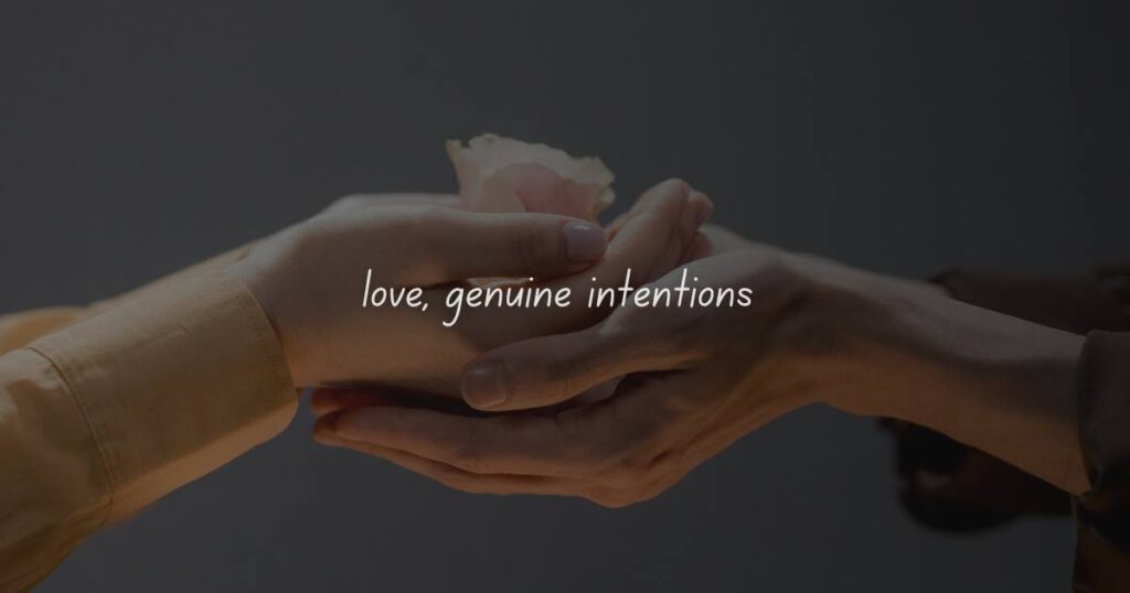 leading with love and intention