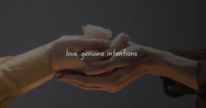 leading with love and intention