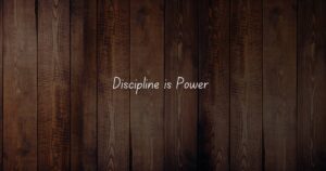 self discipline and personal mastery