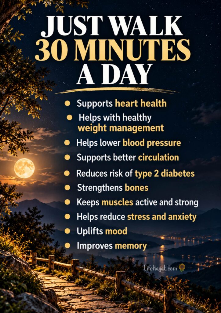 benefits of walking